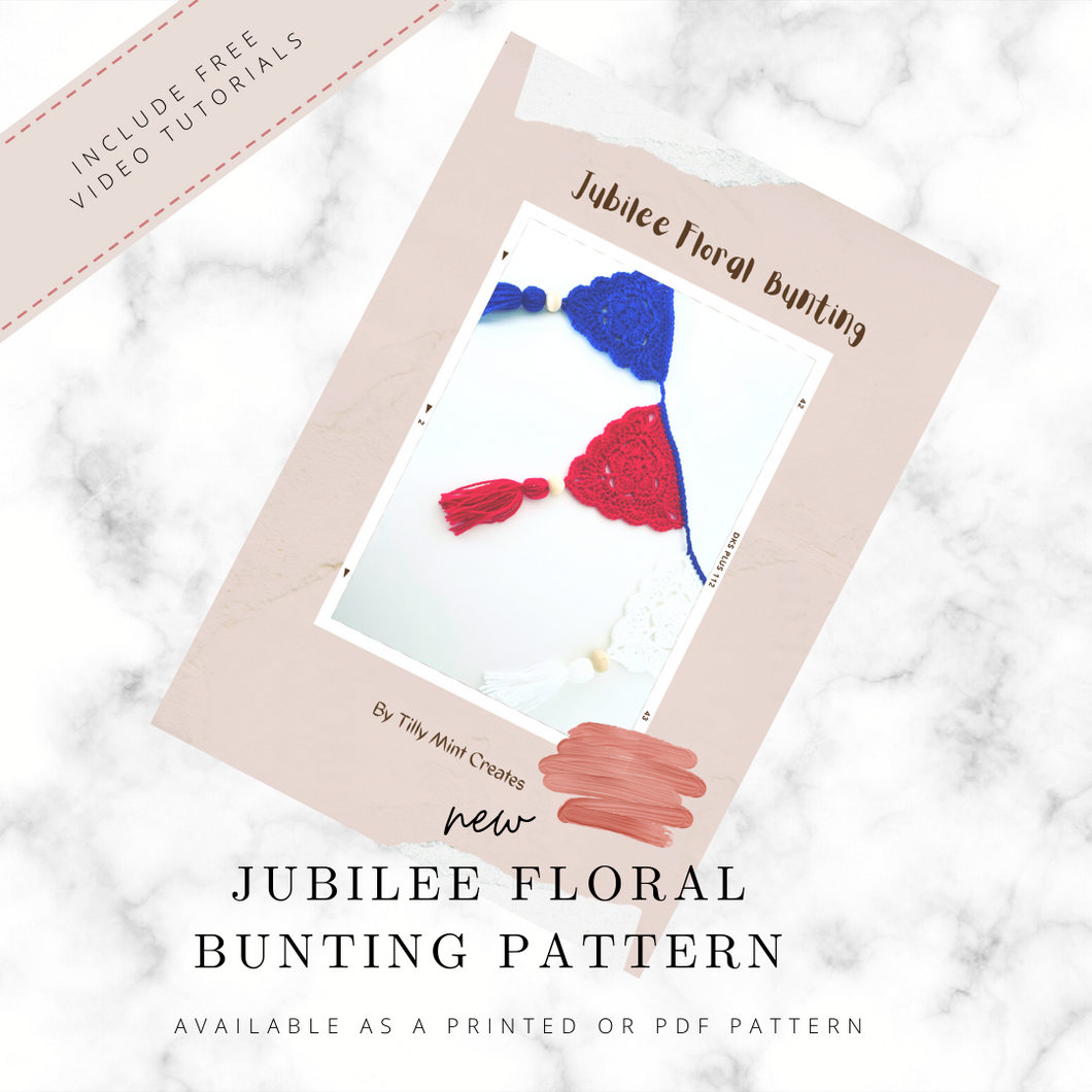 Jubilee Crochet Bunting Pattern